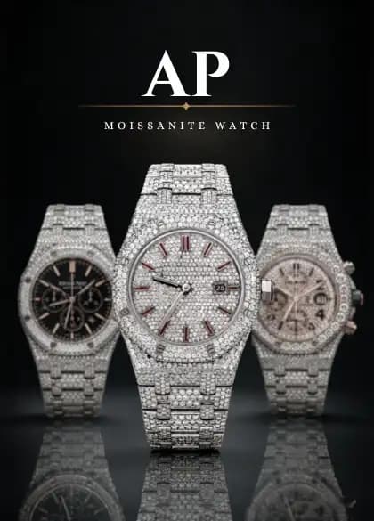 Audemars Piguet Moissanite Watches Collection