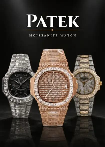 Patek Philippe Moissanite Watches Collection